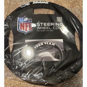 Nfl New York Giant Steering Wheel Cover New
